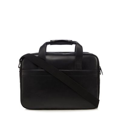 Black 'Francis' leather two handle bag
